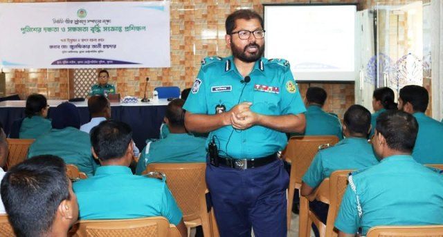 নির্বাচনী দায়িত্ব সুষ্ঠুভাবে সম্পাদনের লক্ষ্যে পুলিশের প্রশিক্ষণ কর্মশালার উদ্বোধন অনুষ্ঠিত