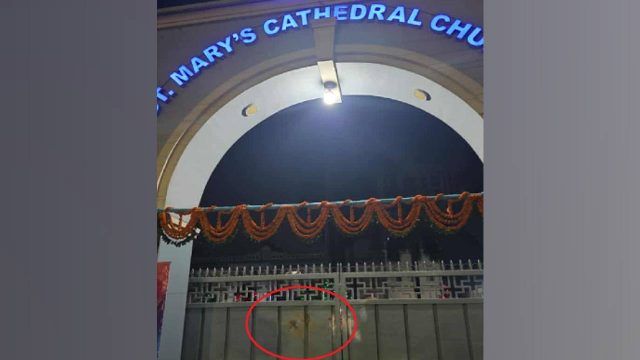 রাজধানীতে গির্জায় ককটেল হামলা