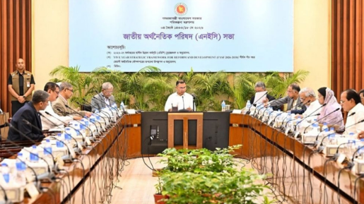 প্রধানমন্ত্রীর সভাপতিত্বে চলছে এনইসি সভা
