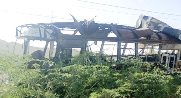 স্কুলবাসে শক্তিশালী বিস্ফোরনে শিশুসহ নিহত ৫