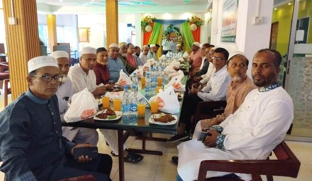 বেগম খালেদা জিয়ার রুহের মাগফিরাত কামনায় ঝালকাঠি সদর উপজেলা বিএনপির ইফতার ও দোয়া মাহফিল