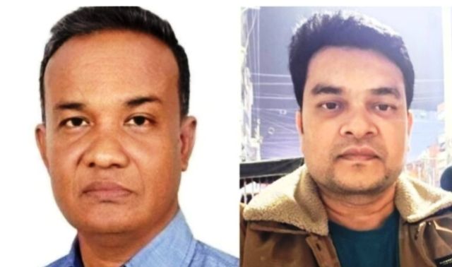 সাংবাদিক নির্যাতন প্রতিরোধ কমিটির কেন্দ্রীয়  কাউন্সিলের সভাপতি জাফর সম্পাদক ইমন