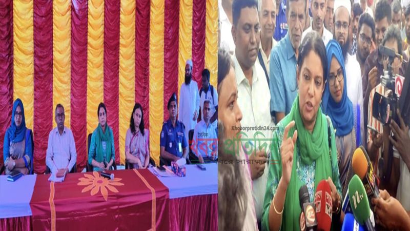 নদীর ৫৪ বছরের ক্ষতি দু'এক বছরে মেরামত সম্ভব নয়, বড়াইগ্রামে উপদেষ্টা রিজওয়ানা