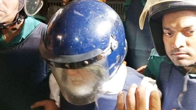 সাবেক প্রধান বিচারপতি এ বি এম খায়রুল হক কারাগারে