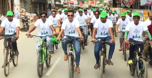 জ্বালানি সচেতনতায় পাবনায় সাইকেল র‌্যালী অনুষ্ঠিত